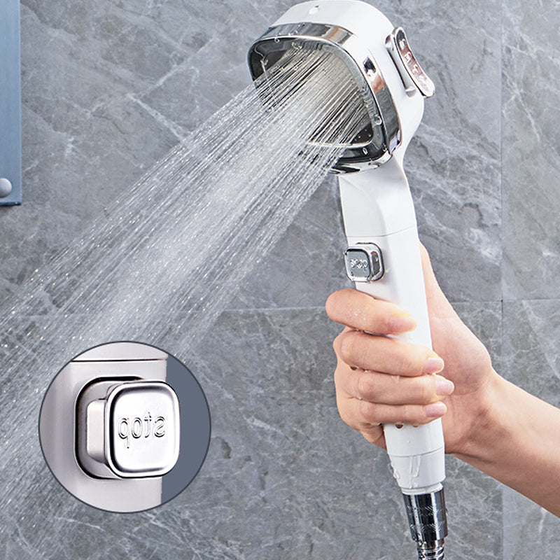 4-mode Handheld Pressurized Shower Head with Pause Switch